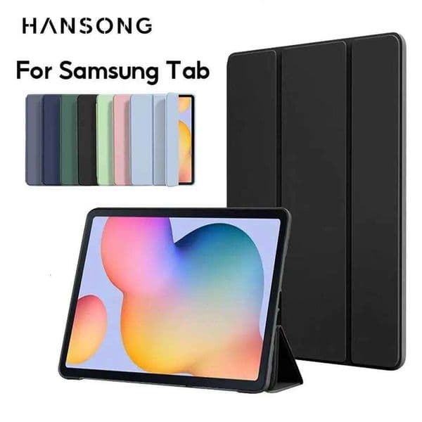 For Galaxy Tablet Case for lite S6 liteTab A9 A8 A7 S7 S8 S9 and Plus FE Smart Auto Sleep Wake Function Cover 26Y0505