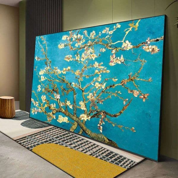 Van Gogh Almond Blossom Famous Oil Painting Canvas Print Impressionist Flower Wall Art Picture Home Decor Cuadros 26Y0505