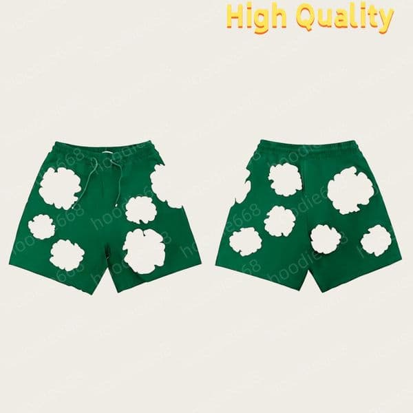 High quality mens designer shorts men fahsion cotton blend relaxed elastic waist midweight polka dot athleisure daily printed clothing set men designer shorts