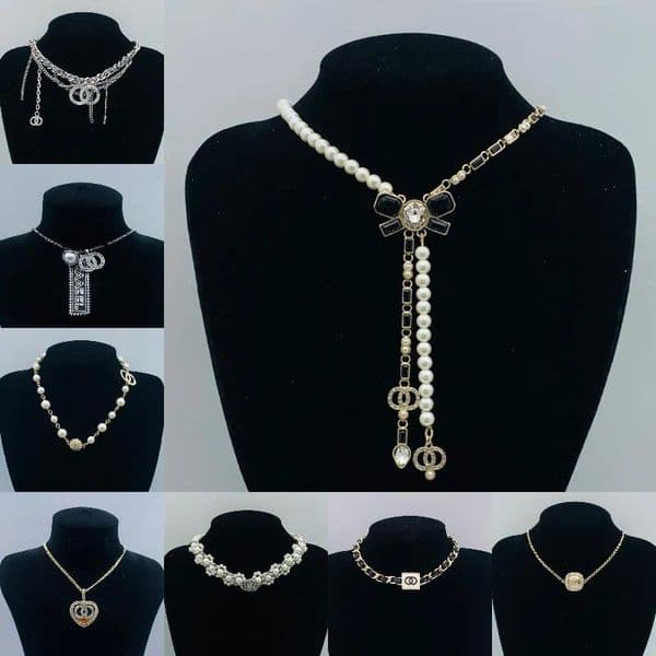 Charm Pearl Sweater Chains Necklace Crystal Choker Designer Necklace Jewelry High Quality Copper Chains for Women Sophisticated Layered for Evening Events