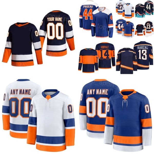 2026 2027 Hockey 13 Mathew Barzal Jerseys Women Youth Mans 48 Matthew Schaefer 14 Bo Horvat 27 Anders Lee 92 Simon Holmstrom 44 Jean-Gabriel Pageau Reverse Retro