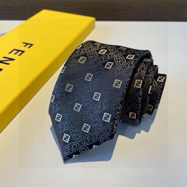 new designer Trendy Design Men's Tie, Luxury Embroidery Tied Necktie,with Logo Premium Wrinkle Free Daily Formal Wear, Perfect Anniversary Birthday Business Casual