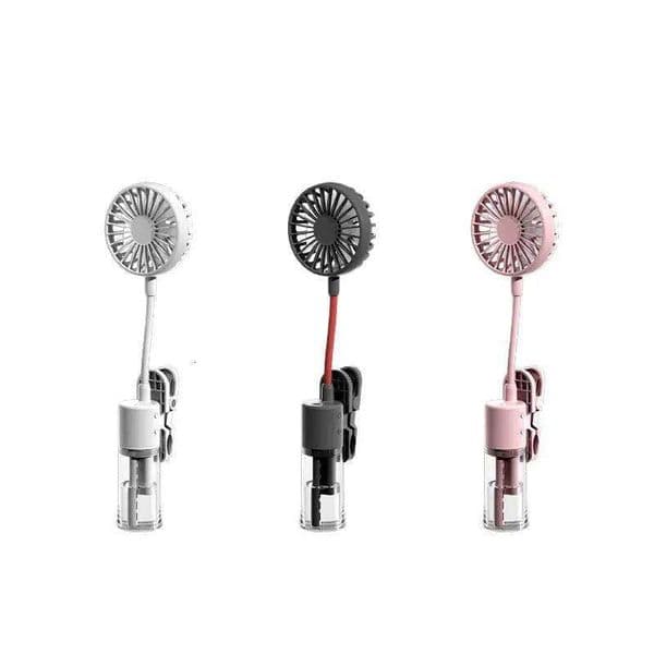 Mist Portable USB Rechargeable Handheld with Humidifier Mini Water Spray Hand Fan