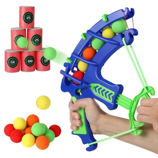 Montessori Throw Sport Slingshot Target Sticky Ball Dartboard Basketball Board Games Educational Childrens Outdoor Game Toy X260504