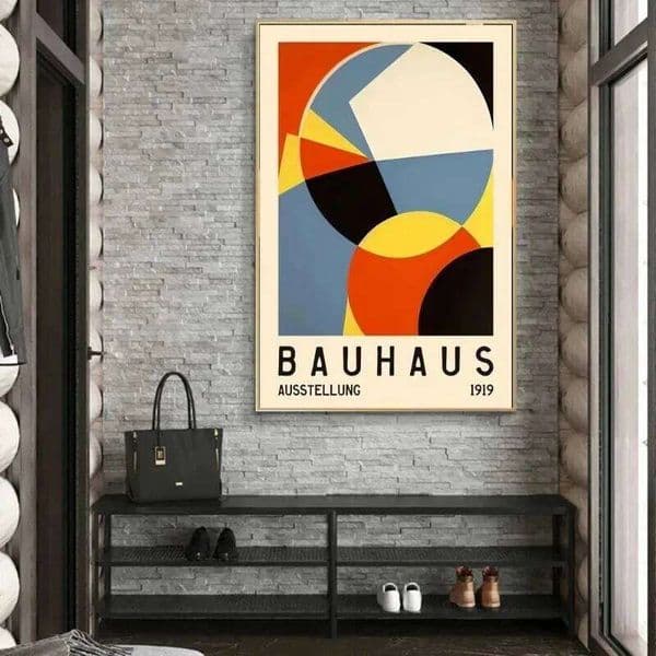 Bauhaus Simple Geometric Lines Poster Famous Wall Art Posters Minimalist Print Canvas Painting for Living Room Home Decor 26H0505