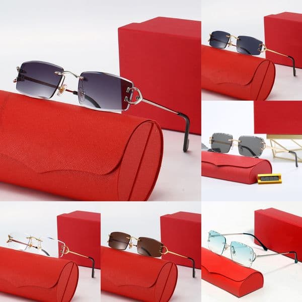 Sunglasses Men Designer Glasses Women party cowboy business sunglasses funny Fashion Classic Glasses Composite Metal Sunglasses UV 400 With Box lunette de soleil