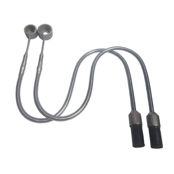 wholesale 110V/220V Metal Gooseneck Fexible Serpentine Tubes 20/25mm Axial Heating Coil With 5 Pin XLR Male Plug For E Nail Electric Digital PID Controller