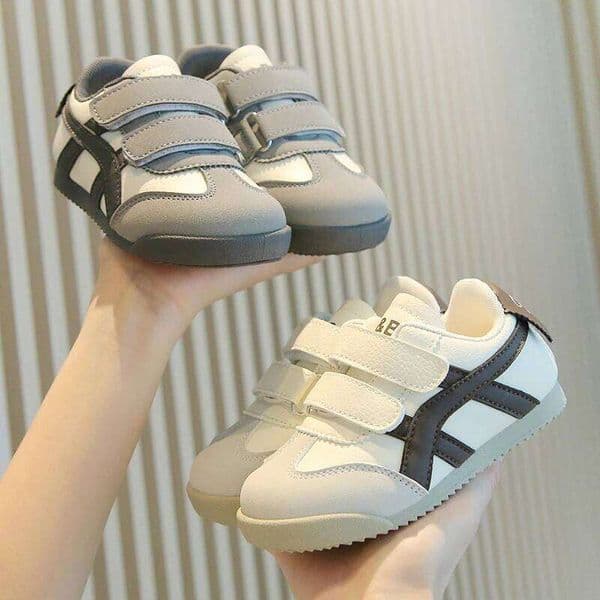 2026New Spring Autumn Children Casual Skate Boys Daily Sneakers Girls White Shoes Soft Sole Breathable Non Slip Lightweight 26H0506