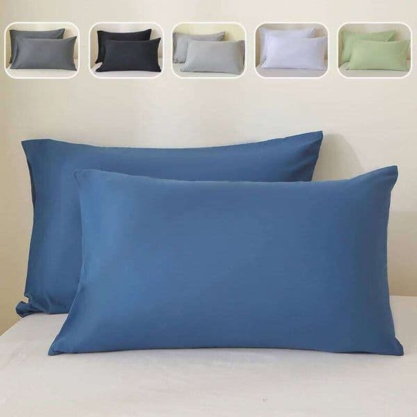 2 Pieces Sets 50x65cm 50x70cm 50x75cm 50x90cm 100% Brushed Fabric Pillow Casecases Pillow Case Cover Set 26W0506