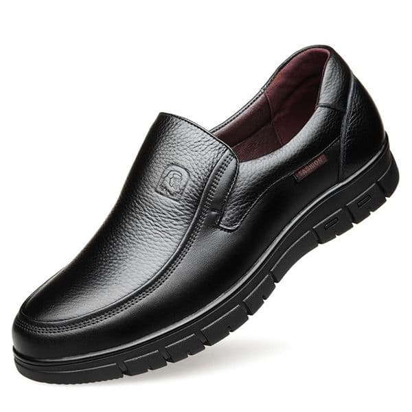 Handmade Shoes Genuine Leather Casual Shoes For Men Flat Platform Walking Shoes Outdoor Footwear Loafers Breathable Sneakers i260506