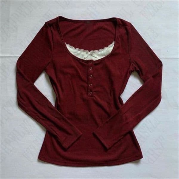 Y2K Vintage Women Harajuku clothing casUAl Fashion Girl Long Sleeve Bow Slim chic Slim Female 90s Daily clothing 260430