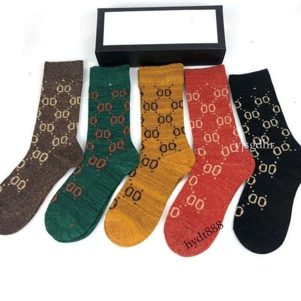 Designer 100% Cotton Man Woman Long Sport Spring Autumn Winter Casual Business Sock Warm Adult Sweat Letter Printed Solid Gift Socks 1d