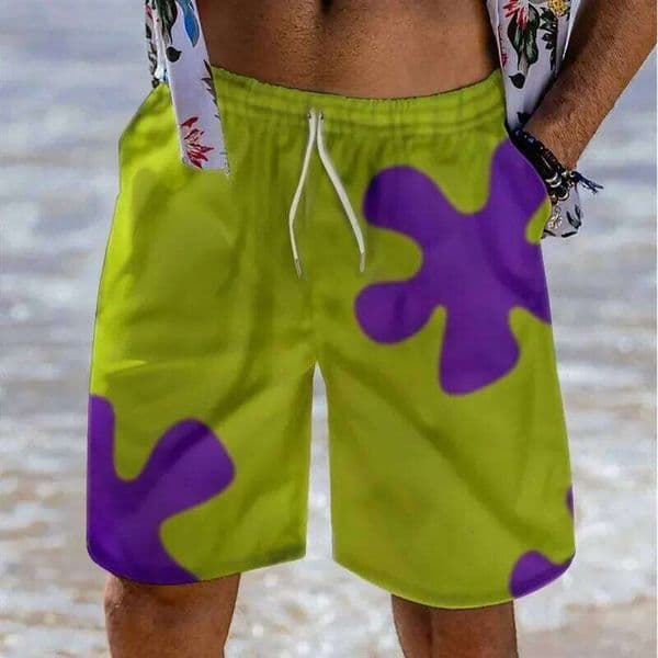 Fashionable New Youth Popular Sweatpants Simple Men's Five-Quarters Thin Loose Seaside Vacation Summer Casual 26W0506