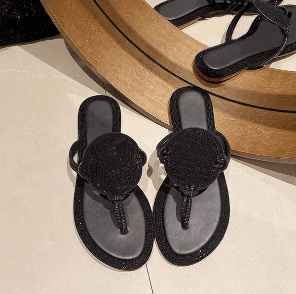 Designer Sandals Mens Slippers Summer Slides Flip Flops Luxury Flat Thick Bottom Embroidered Printed Metal Velcro sliders Women Dress Shoes size 36-42 AAA