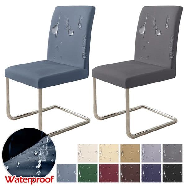 Waterproof Chair Cover Spandex Elastic Universal Size Soft Chair Slipcover Seat Covers For Dining Room Kitchen Wedding el 260506