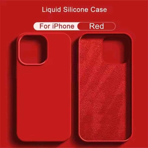 Soft Liquid Silicone Cases For Apple 16 11 12 13 14 15 Pro Max 14 15 16 PlusShockproof Bumper Cover Phone AccessoriesT260506