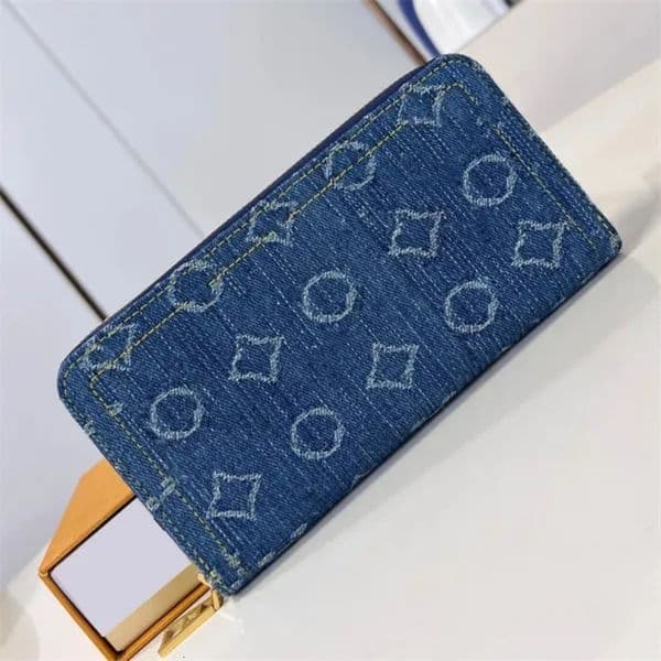 10A Luxurys Denim Wallet Designer Wallet Mens Womens Zipper Wallet Mini purse designer bag Card Holder Coin Wallets Key Holder Cards Holder Long Wallet short wallet