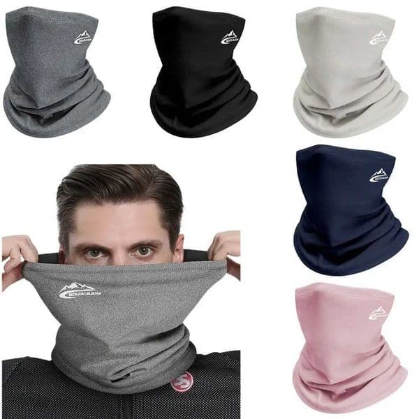Winter Sports Bandana Running Velvet Thermal Neck Warmer Men Women Ski Hiking Cycling Riding Snowboard Scarf Windproof HeadgearT260506