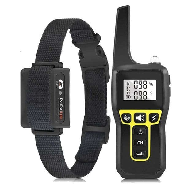 1000M Training ,Universal Dog Bark Collar,Waterproof Rechargeable ,Dog Shock with Remote and Auto Modes Collar 26W0506