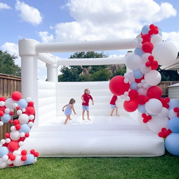 4.5x4m 15x13.2ft PVC Bounce House jumping Bouncy Castle Inflatable bouncer castles For Wedding events party