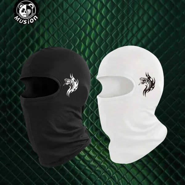 Musion Motorcycle Balaclava Fashion Print Sun Protection Full Face Mask Breathable Mask Balaclava Bicycle CyclingT260506