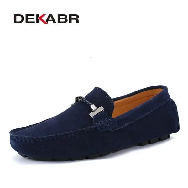 DEKABR Trendy Men Casual Shoes Big Size 38-47 Summer Driving Loafers Breathable Wholesale Man Soft Footwear Shoes For Men 260506