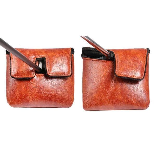 Faux Leather Magnetic Closure Golf Mallet Putter Cover for S pide'r ZT and TOUR TRUSS 26Y0506