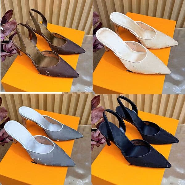 Samson luxury designer Womens shoes hollow sandals top quality shoe upper hot brick design high end feel womens designer high heels versatile style for the workplace