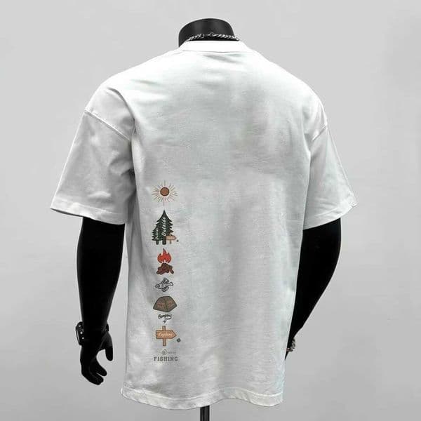 Short Sleeve Mens 2025 New Casual Fashion T-Shirt Summer Versatile Clothing High-End Top Trendy