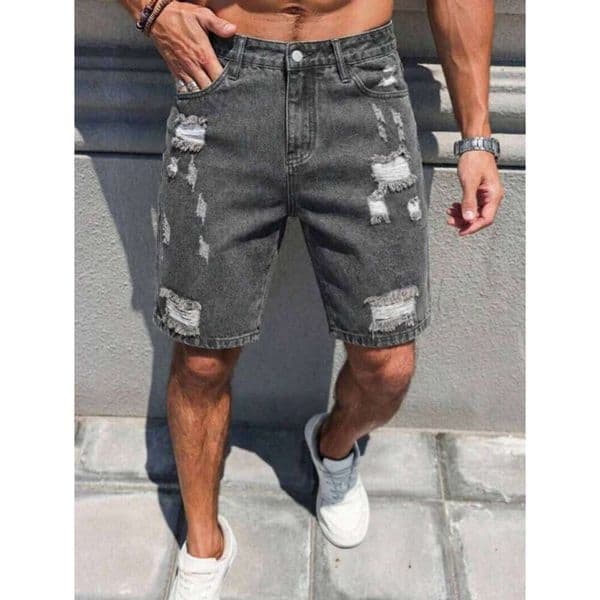 Men's American High-Street Washed Baggy Deni 26Y0507