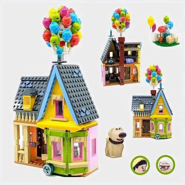 2026 Build Block Set brick Build Block Set Miniso 43217 Brick Oon Cabin Ring Travel Notes Building Movie Children Princess Villa Gift Toys Y250315 Toy Toy