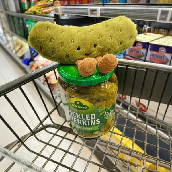 Game And Toy Game And Toy 2026 Soft Pickled Cucumber Toys Stuff Animal Kawaii Stuff Animal Dolls stuff animal Childrens Room Decoration Cushions Pillows Gifts