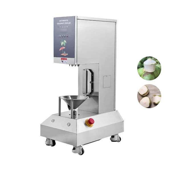 Coconut Peeling Machine Automatic Coconut Peeler Trimming Machine Coconut Dehusking Peeling Cutting Machine