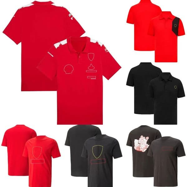 Motorcycle Gear F1 Team Formula 1 Driver Polo Shirt T-Shirts New Season Racing Clothing Car Fans Jersey ride gear Summer Men's Sports T-Shirt Tops Free Shi 04