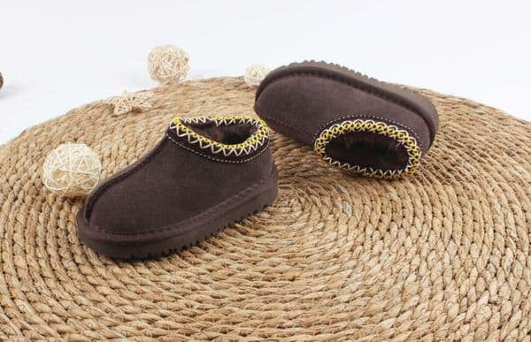 basketball 2026 Kid Shoes Toddler Tasman Ii Slippers Kids Tazz Baby Shoes Chesut Fur Slides Sheepskin Shearling Classic Ultra Mini Boot Winter Mules Wool Df F