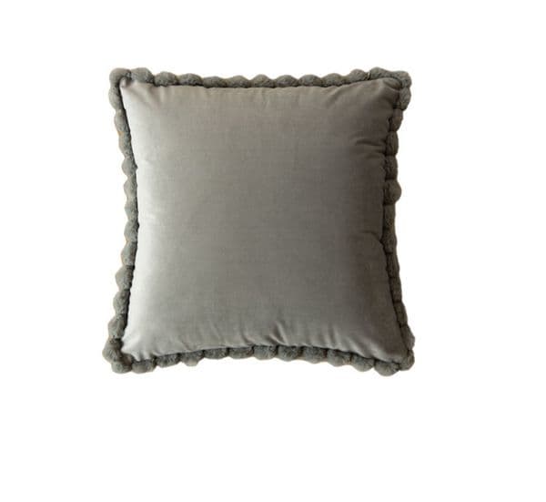 45x45cm Velvet Pillow Case Pom Pom Cushion Cover Decorative Plush Throw Pillow Cover Sofa Couch Bed