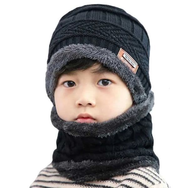 Kid Hair Accessories Kid Hair Accessories baby hair clip cute Luxury Designer 2Pcs Scarf Sets Baby Hat Children Cap Warm Art Winter Hats For Kids Baby Clip Cu