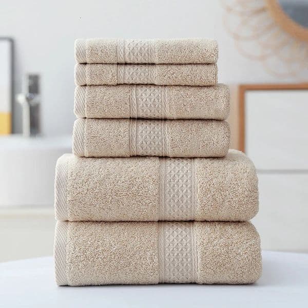 3pcs ious Cotton Towel Set Ultra Soft Highly Absorbent Includes 1 Bath Towels 1 Hand Towels 1 Washcloths For Home Bathroom 260506