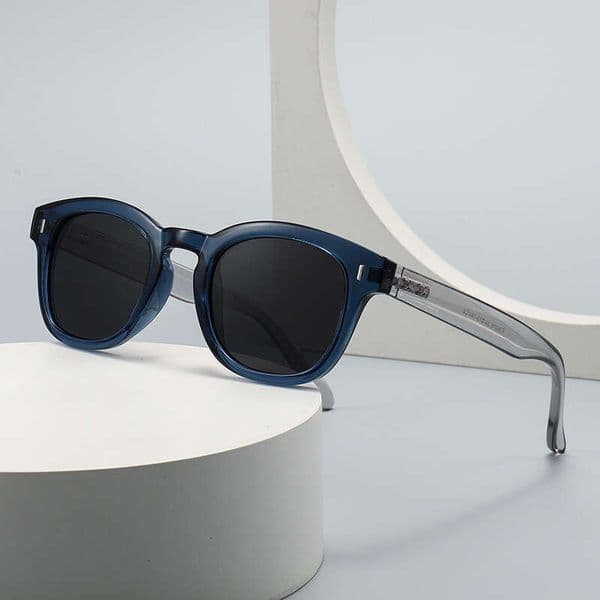 Y2K Rectangle Sunglasses New versatile polarized for men and women, round frame sunglasses, women's 26016 Glasses da sole per designer Driving sunglasses