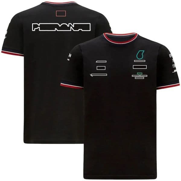 Motorcycle Gear F1 Racing Classic Short-Sleeved Formula 1 Team Uniform Tee Driver Same Fans Summer Round Neck Quick-Dry T-Shirt Plus ride gear Size Custom Free 04