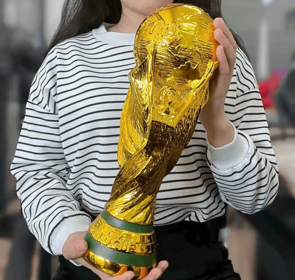 Golden Resin Trophy Festive Celebration Supplies England World Cup Football Fans Home Ornaments