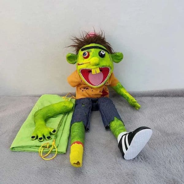 Game And Toy Set Of 2Pcs 3Pcs Jeffy Hand Puppet Plush Doll Toy Stuffed Mischievous Funny stuff b animal Finger Muppet Singer Rapper Coby Party Birthday Gift