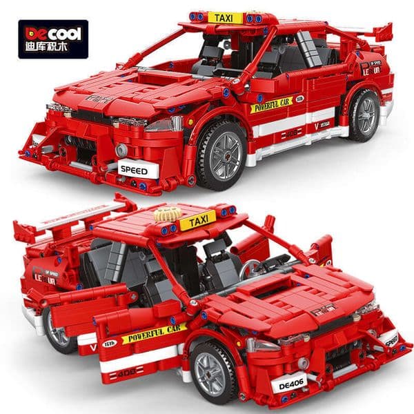 2026 New cologne Diku 33013-024 Off-Road Racing Car Building perfume Blocks, Trendy DIY Assembly Model Toy For Boys, Kids Educational Gift D
