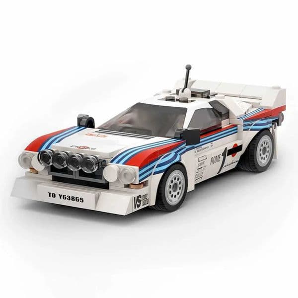 Build Block Set Build Block Set 2026 New 244 MOC Lancia 037 Martini Racing -1983 Monte brick Carlo Rally Champion Brick Building Blocks DIY Toy Bricks Year Ho
