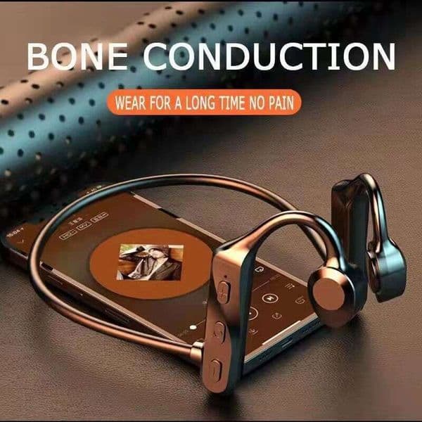 K69 bone air conduction wireless sports Bluetooth headset with stereo bass sound