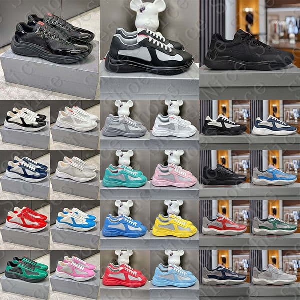 Free Shipping With Box Designer Americas Cups American Cup sneakers trainers heels Shoes Loafers kitten flats chaussure for mens womens Scarpe size 36-47 best