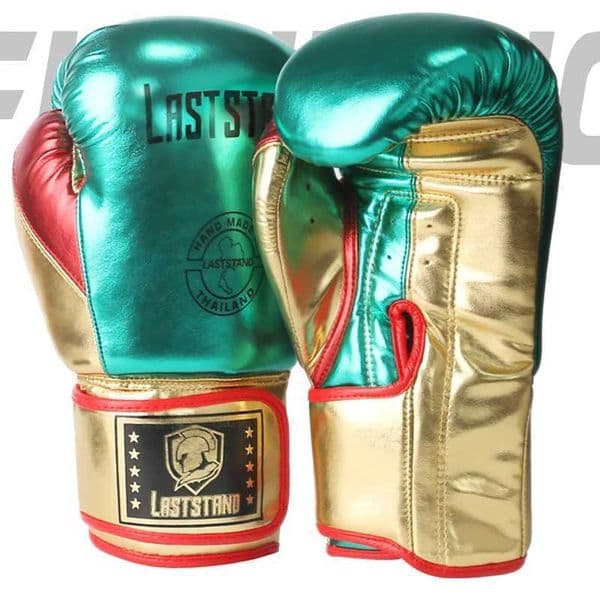 1Pair Durable Metal color Kids/Audlts Women Men Boxing Gloves for Sandbag Punch Training Muay Thai Karate Fight Mitts DEO 6-12oz H260507