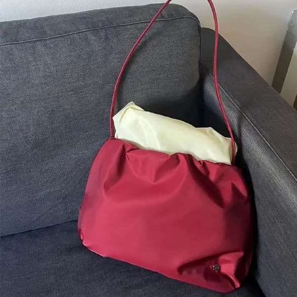 Women Bags Nylon Korean Fashion Spring Cloud Shaped Shoulder Bag Handbag High-Capacity 260507
