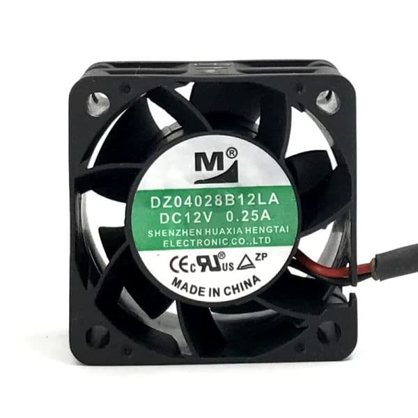 Free shipping original DZ04028B12LA 4CM 4028 12V 0.25A 2-wire cooling fan