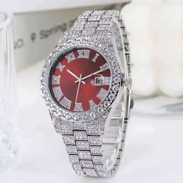 Full Iced Out for Men Multiple Colors Hip Hop Watch Fashion Cool Bling Diamond Luxury Mens Watches Clock 26H0507